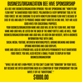 Business/Organization Bee Hive Sponsorship